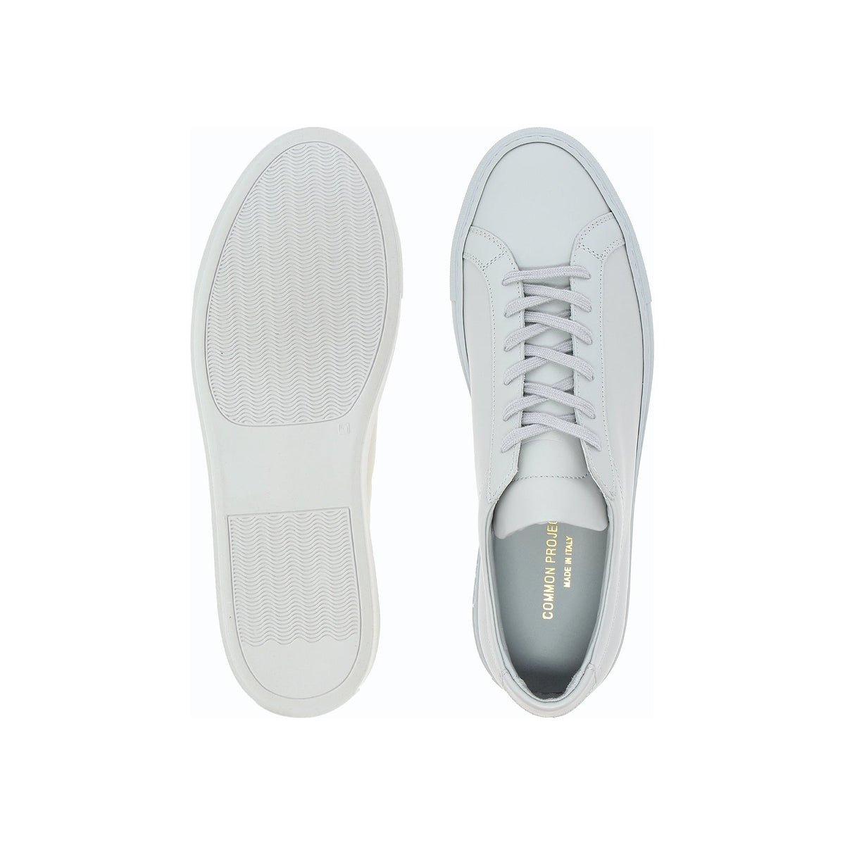Common Projects Original Achilles Low Grey Leather 1528-7543