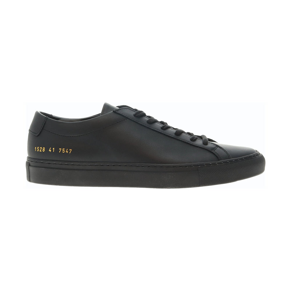 Common Projects Original Achilles Low Black Leather 1528-7547