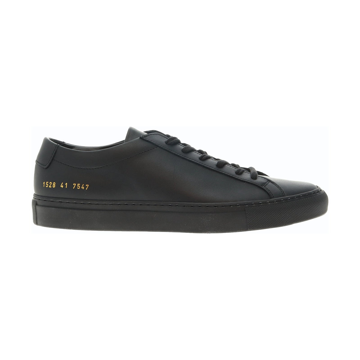Common Projects Original Achilles Low Black Leather 1528-7547
