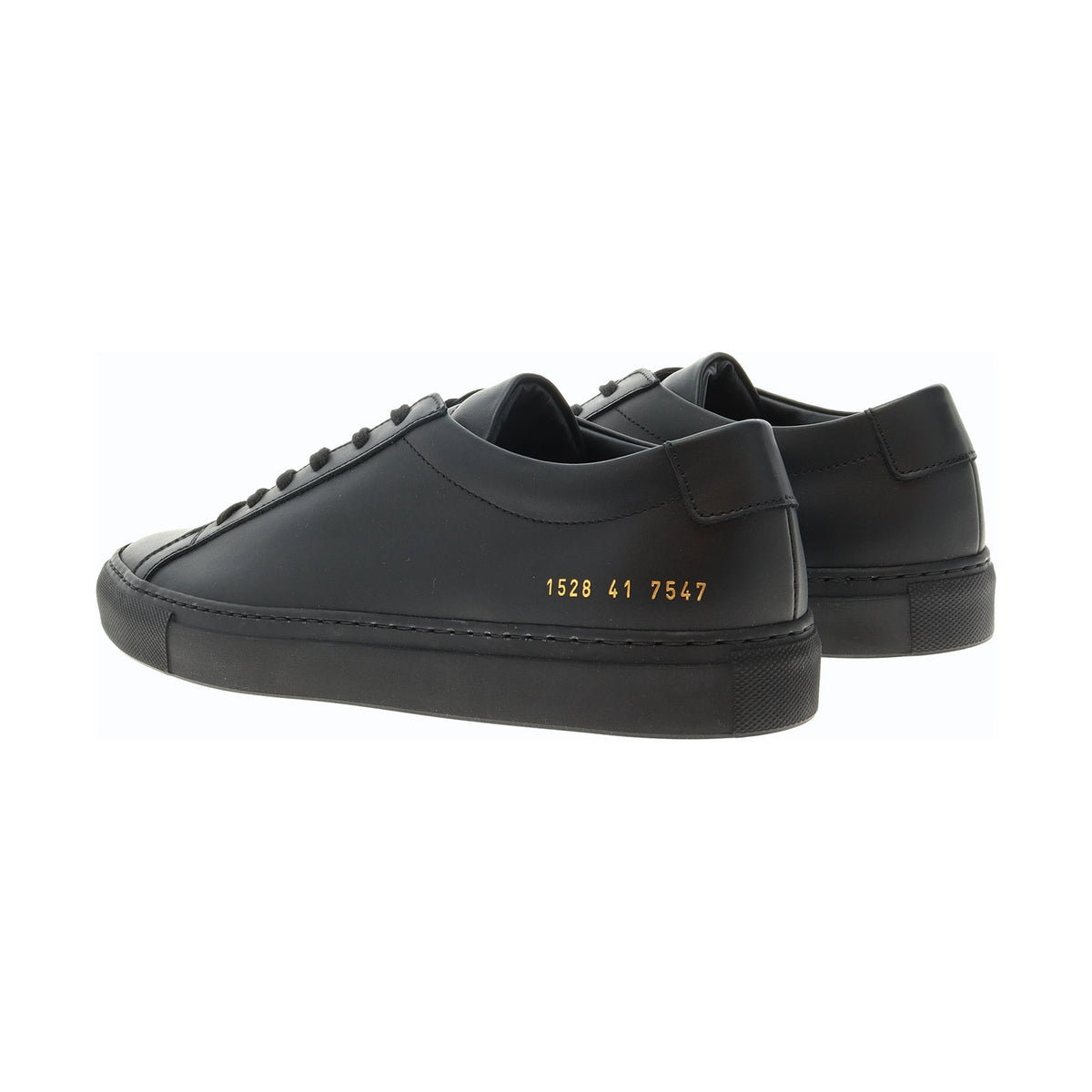 Common Projects Original Achilles Low Black Leather 1528-7547