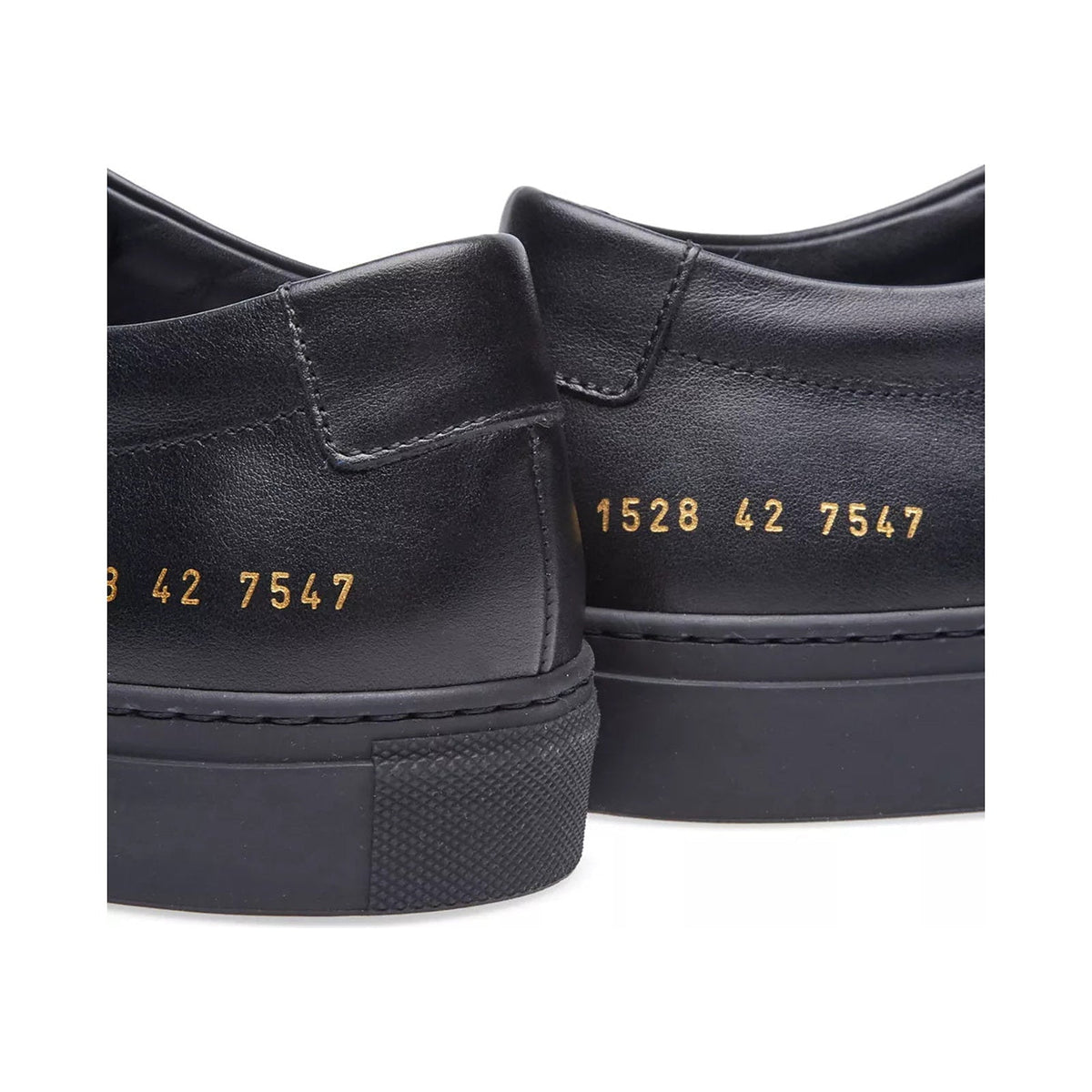 Common Projects Original Achilles Low Black Leather 1528-7547
