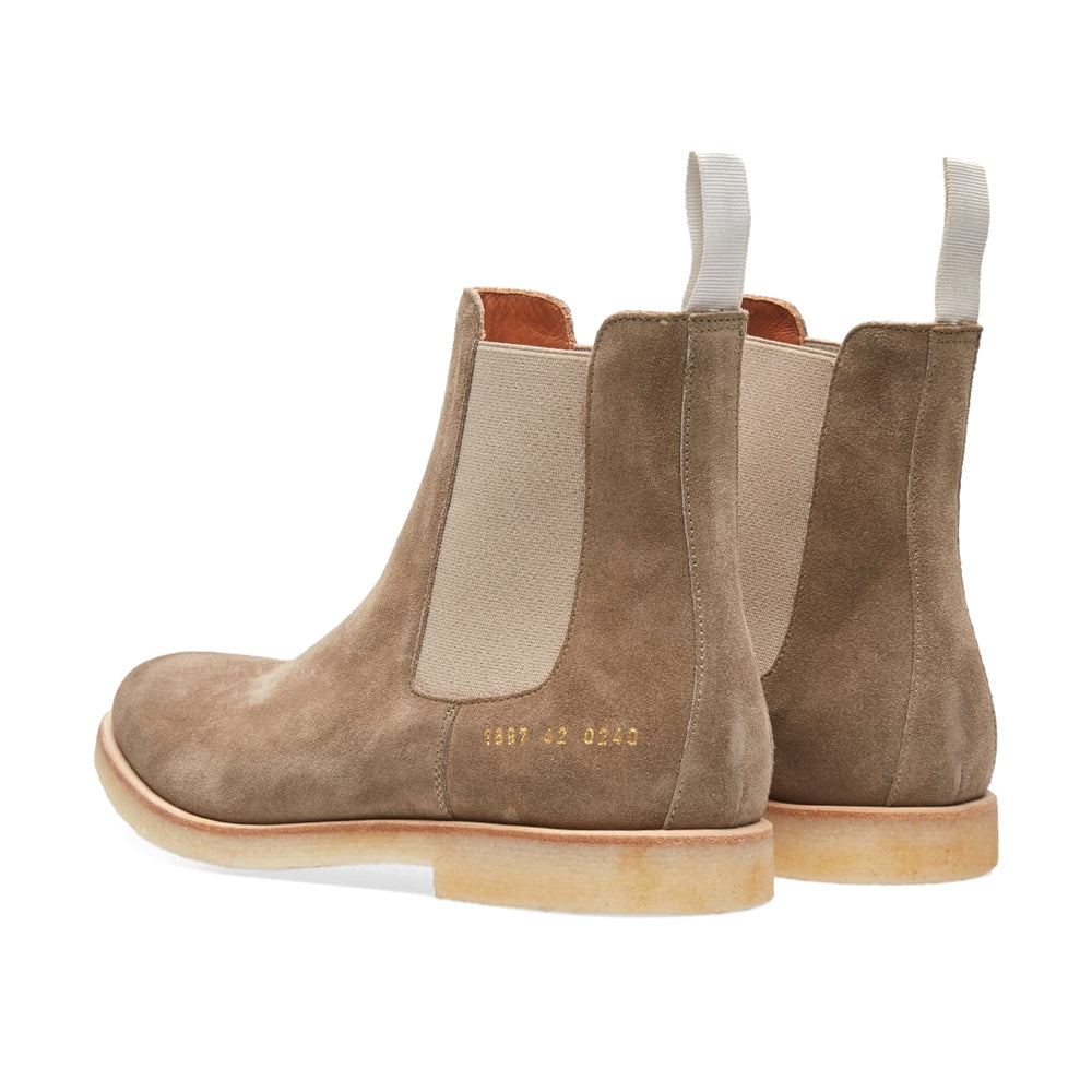 Common Projects Chelsea Boot Taupe Suede 1897-0240