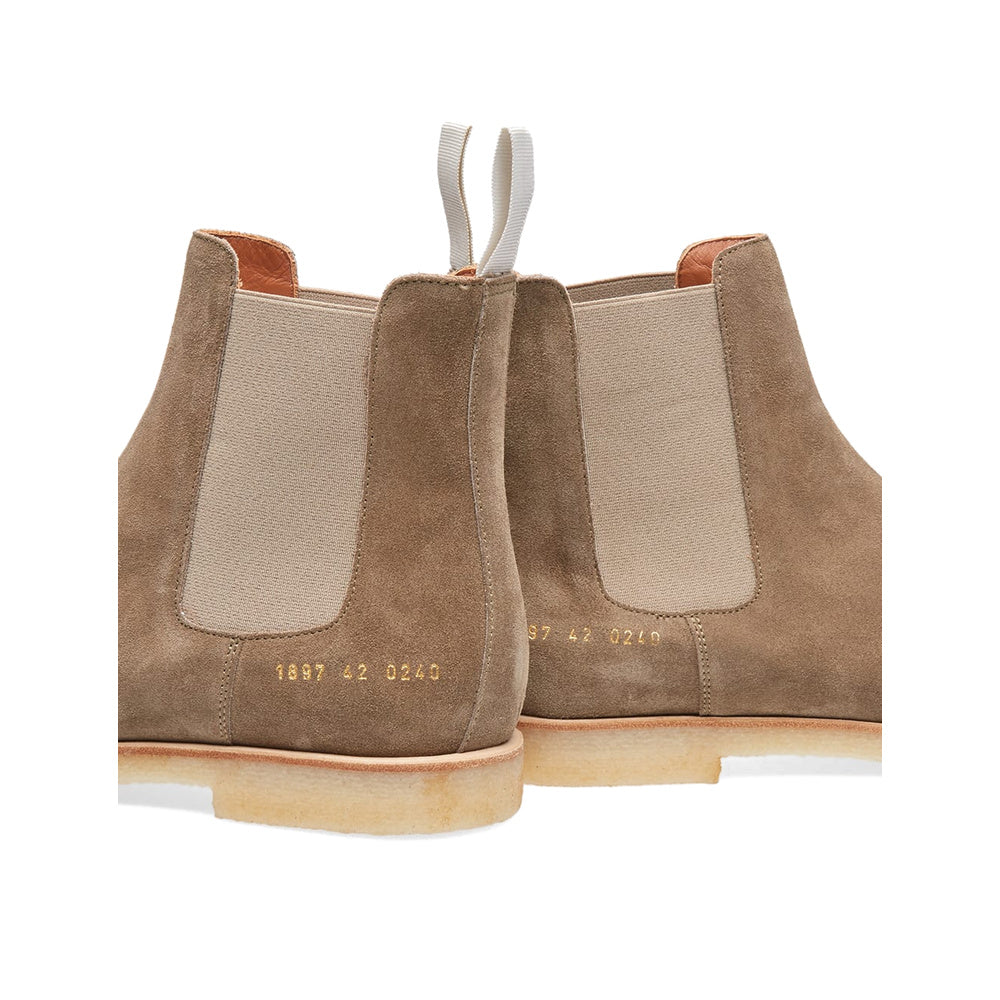 Common Projects Chelsea Boot Taupe Suede 1897-0240