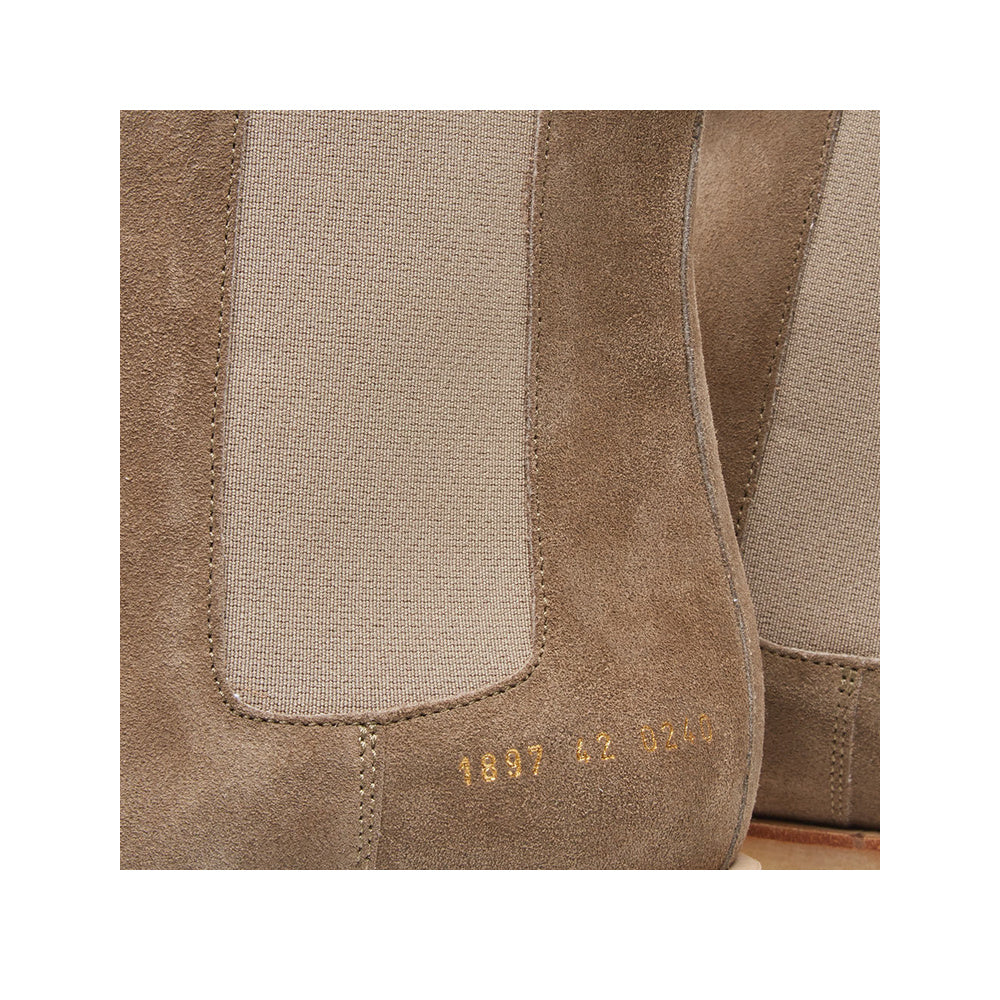 Common Projects Chelsea Boot Taupe Suede 1897-0240