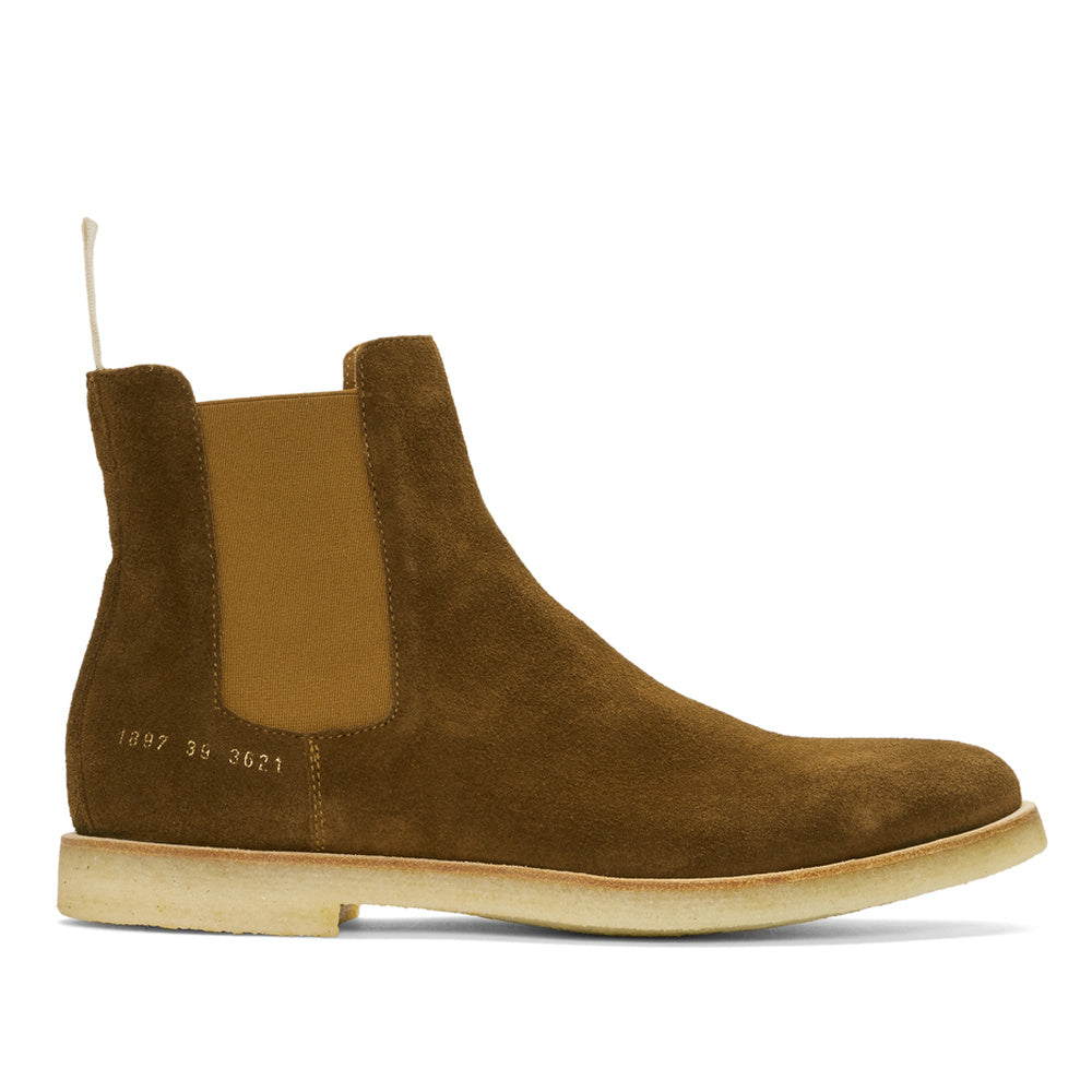 Common Projects Chelsea Boot Brown Suede 1897-3621