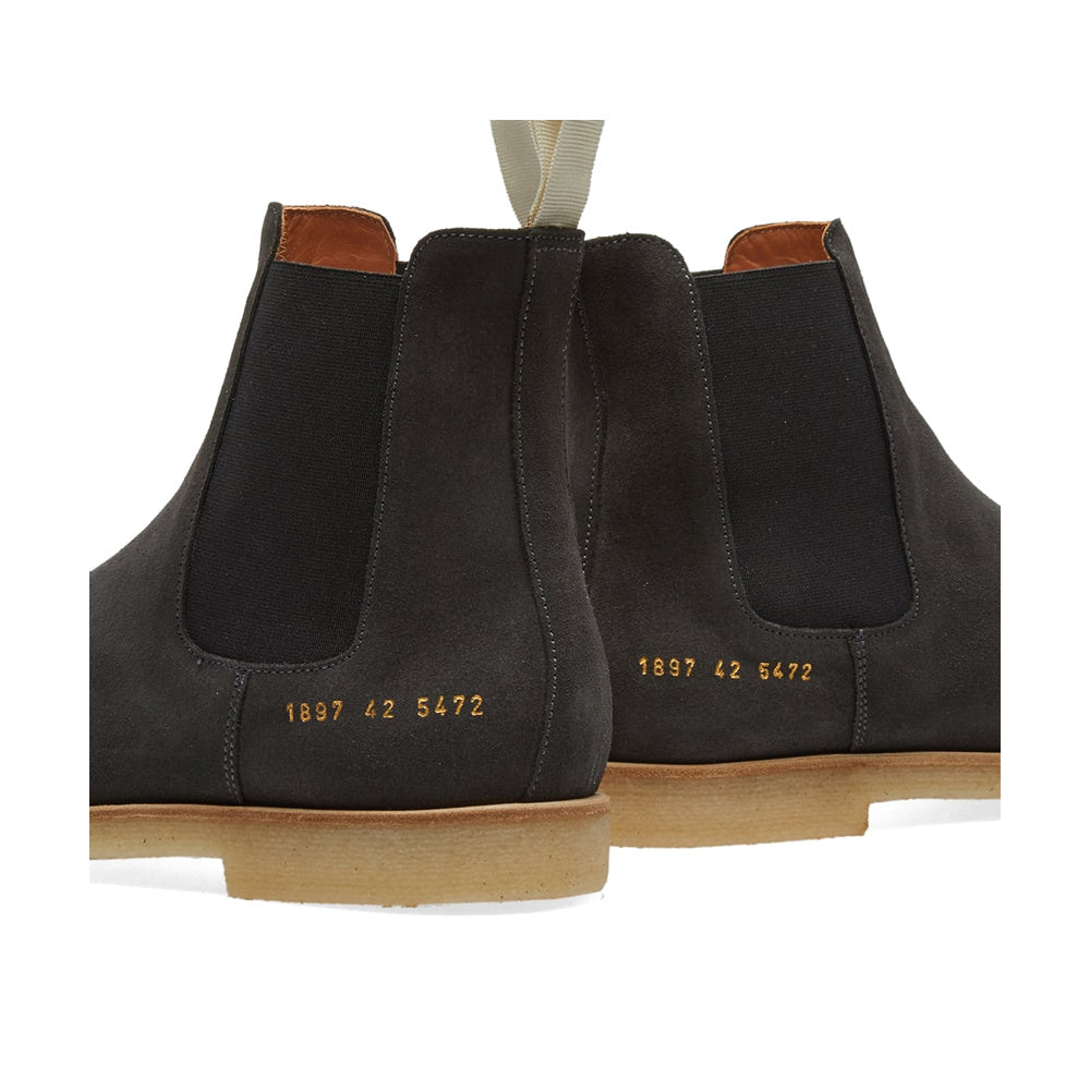 Common Projects Chelsea Boot Dark Grey Suede 1897-5472
