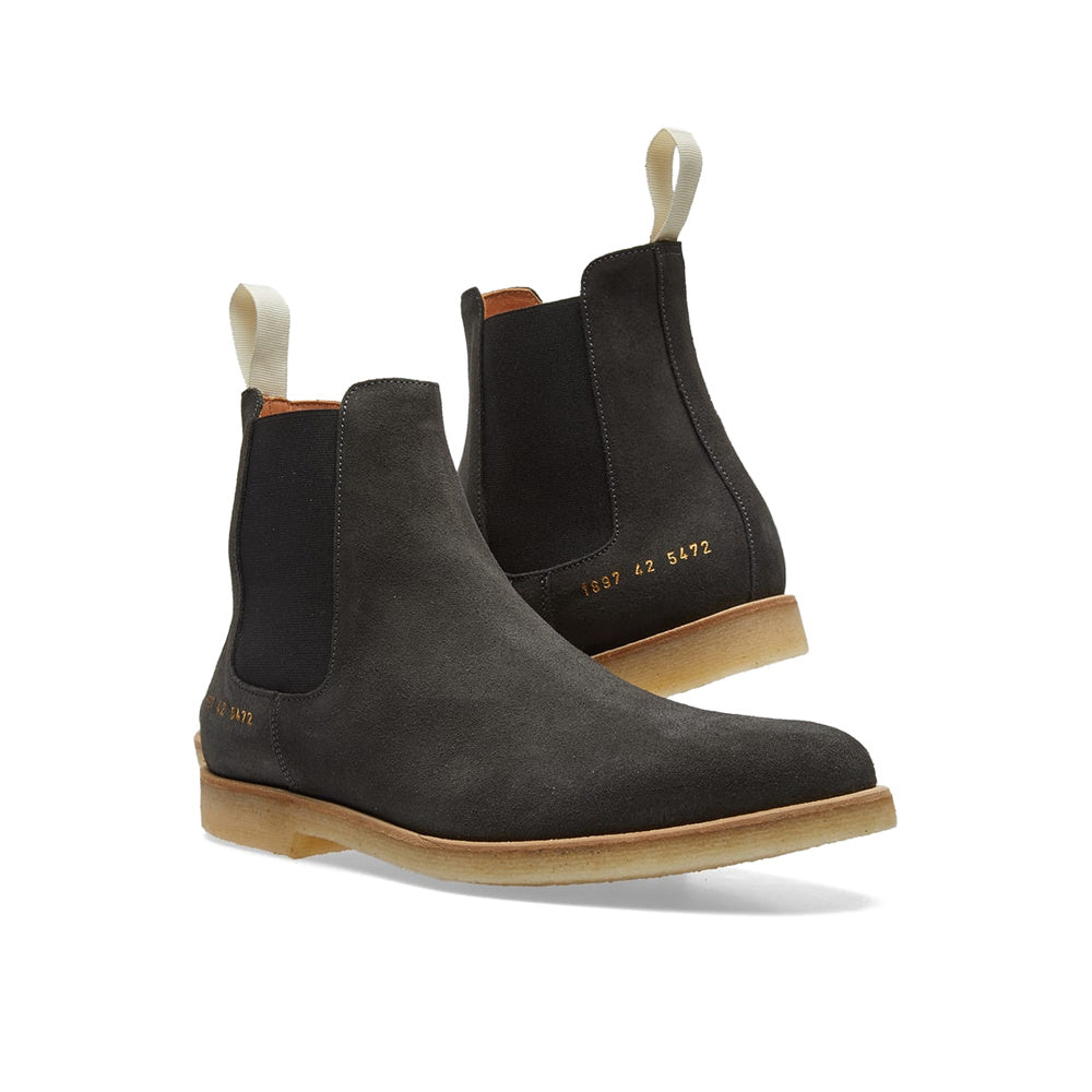 Common Projects Chelsea Boot Dark Grey Suede 1897-5472