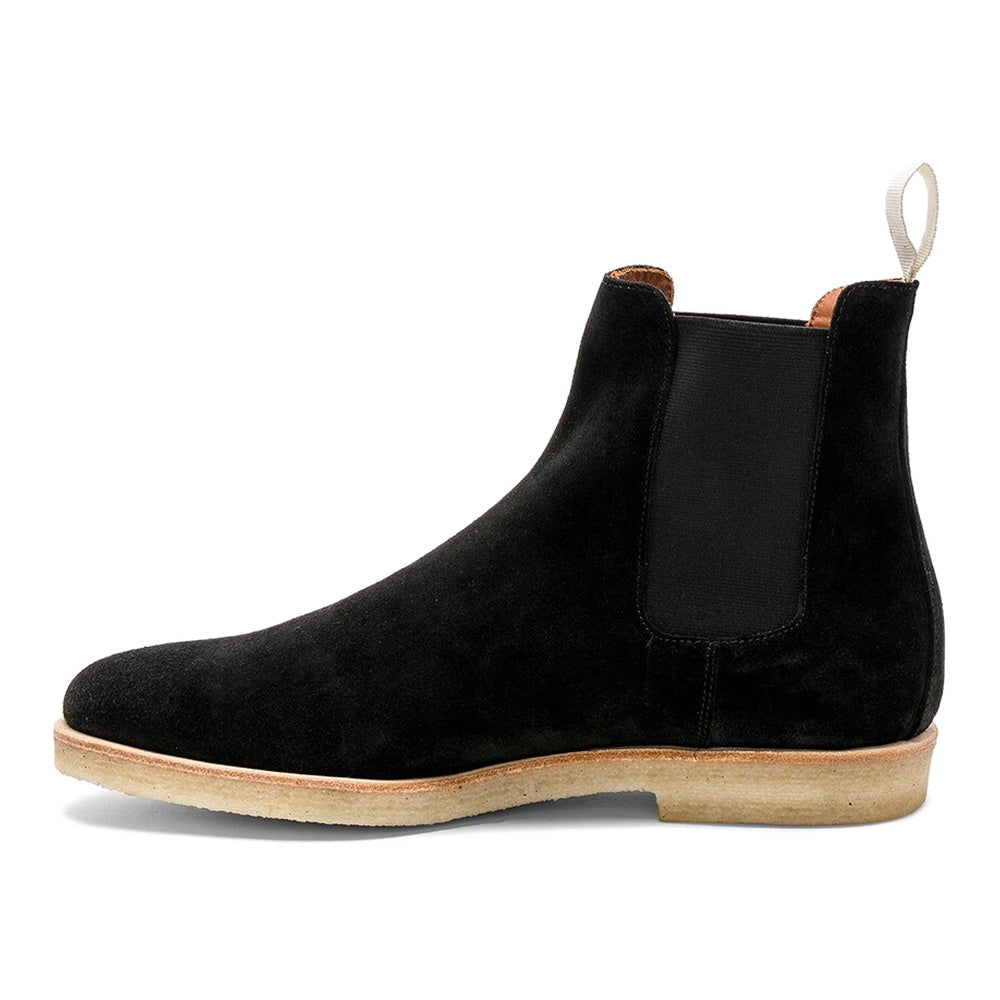Common Projects Chelsea Boot Black Suede 1897-7547