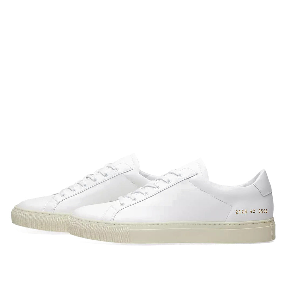 Common Projects Achilles Retro Low White & White