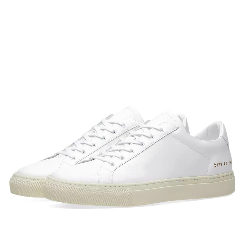Common Projects Achilles Retro Low White & White
