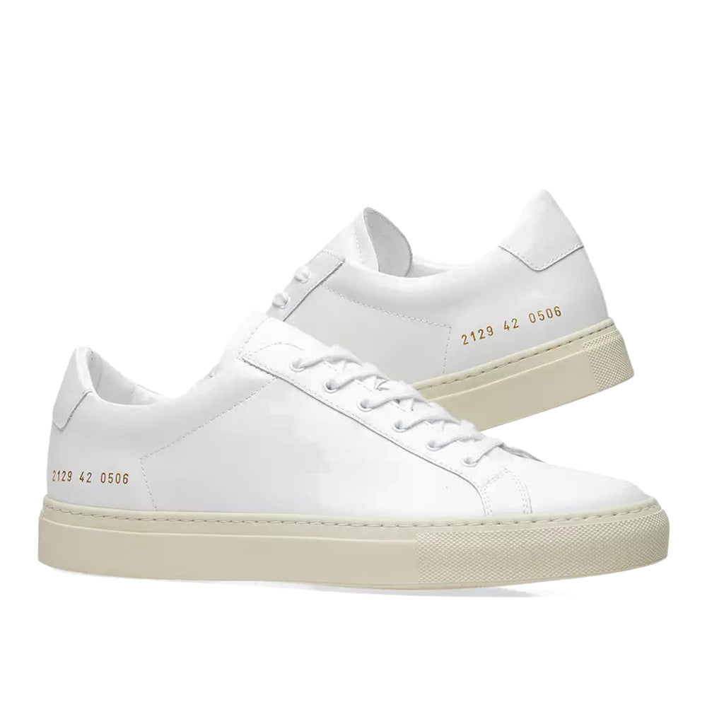 Common Projects Achilles Retro Low White & White