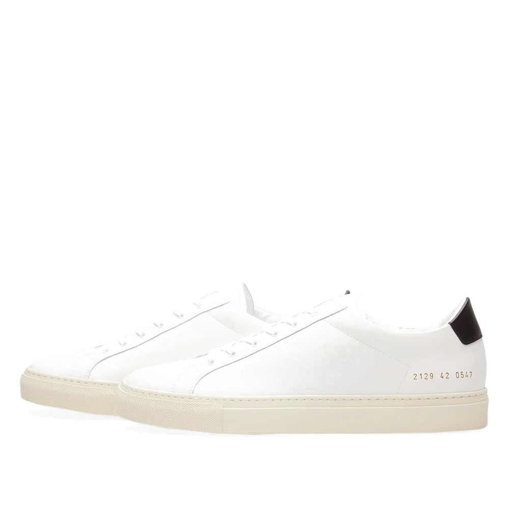 Common Projects Achilles Retro Low White & Black
