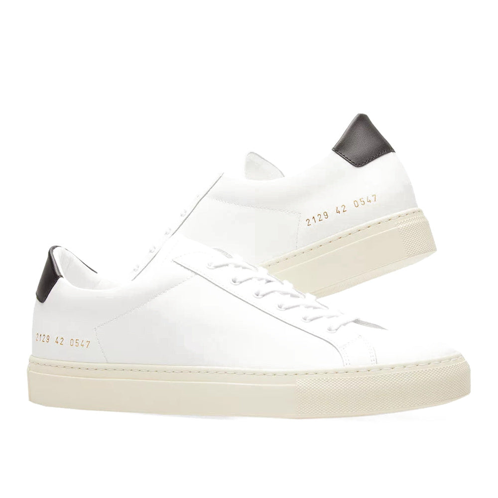 Common Projects Achilles Retro Low White & Black