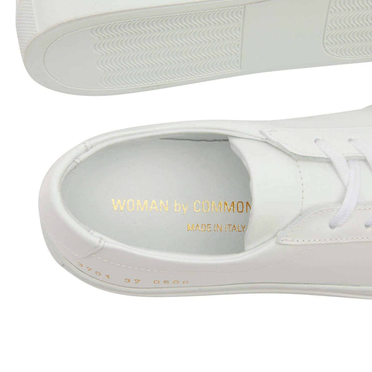 Woman by Common Projects Original Achilles Low White Leather 3701-0506