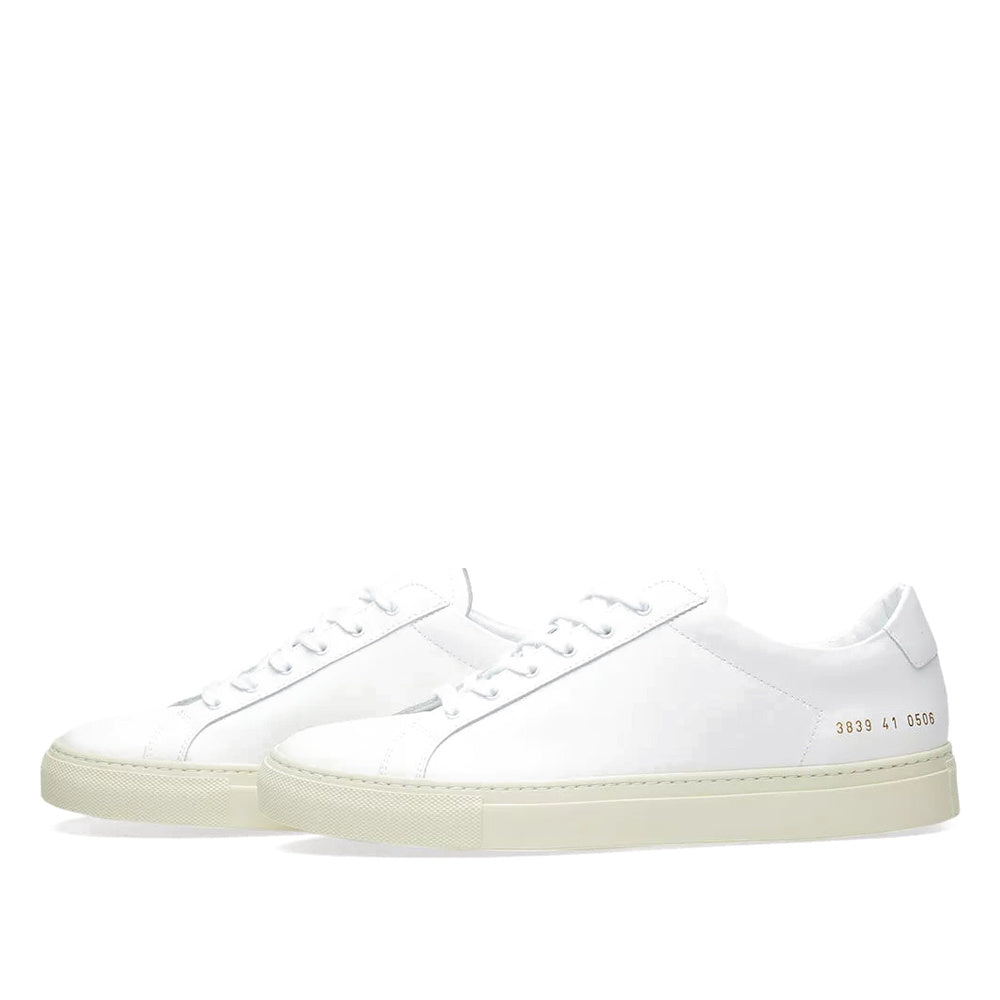 Woman by Common Projects Original Achilles Retro Low White & White