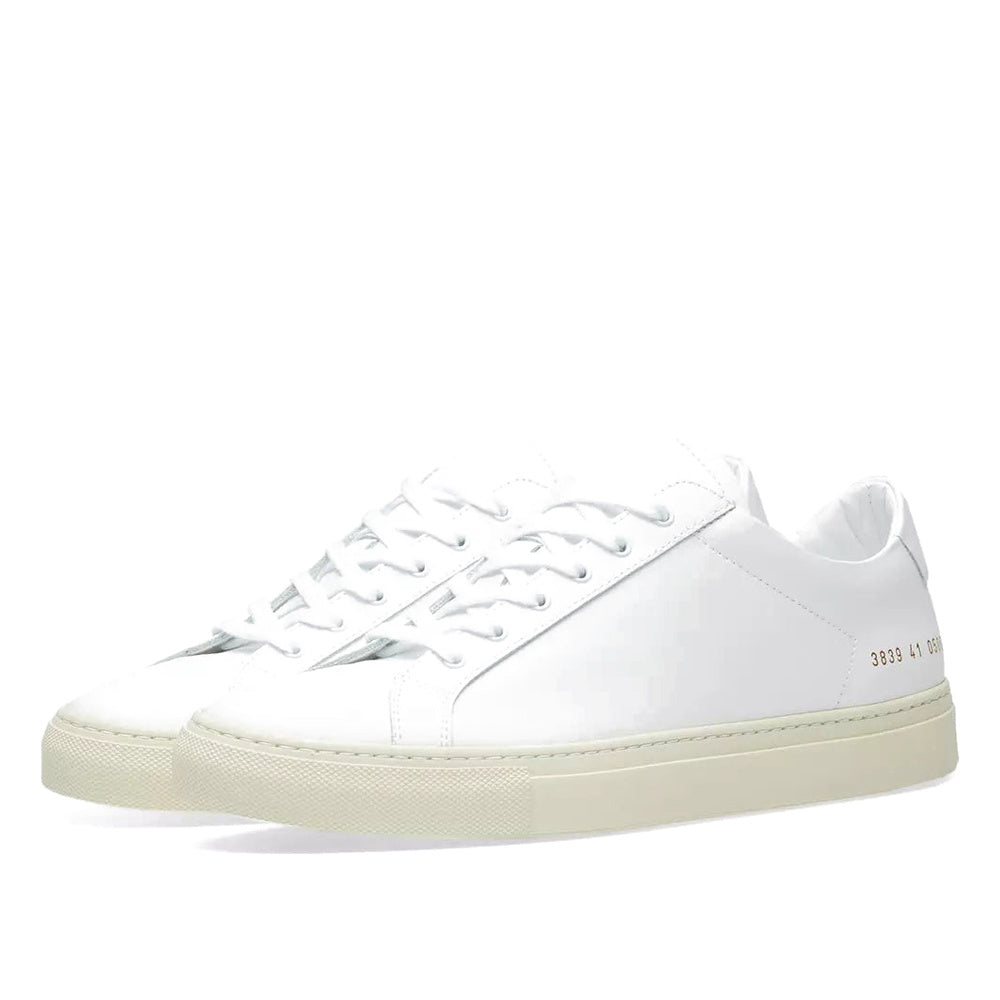 Woman by Common Projects Original Achilles Retro Low White & White