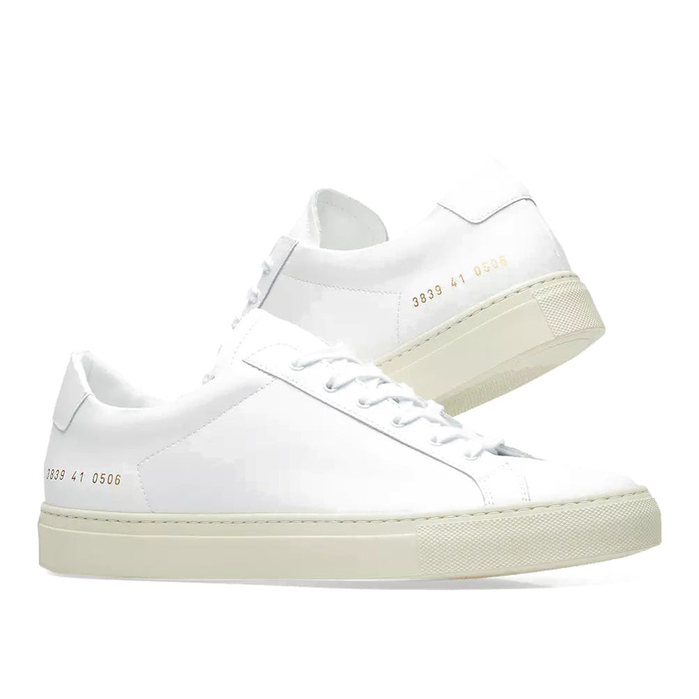 Woman by Common Projects Original Achilles Retro Low White & White