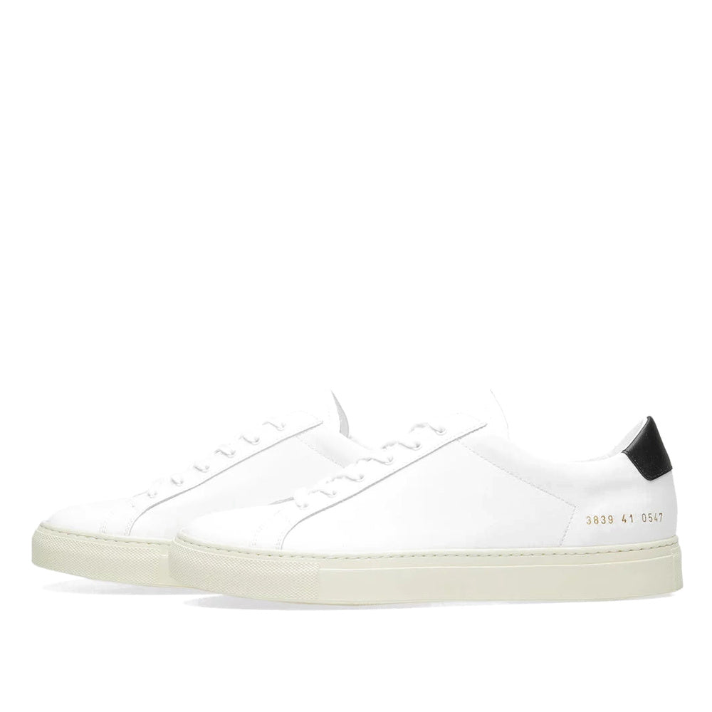 Woman by Common Projects Original Achilles Retro Low White & Black