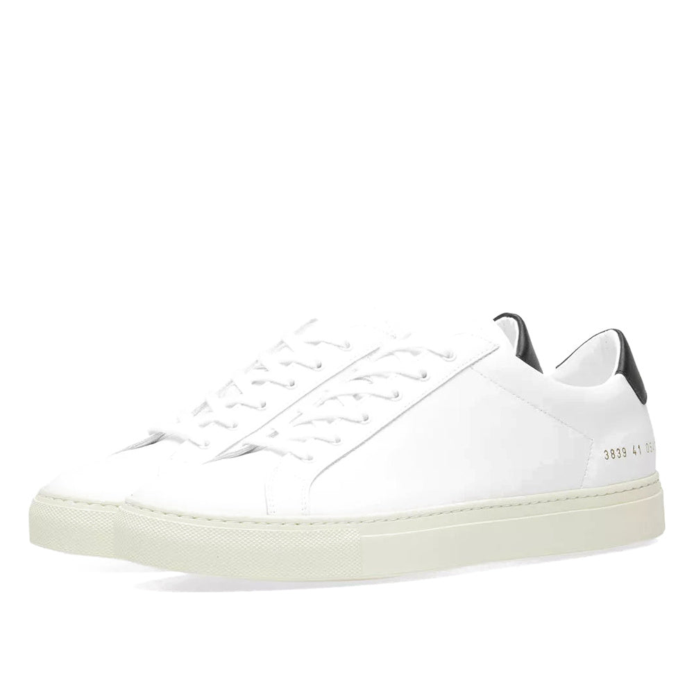 Woman by Common Projects Original Achilles Retro Low White & Black