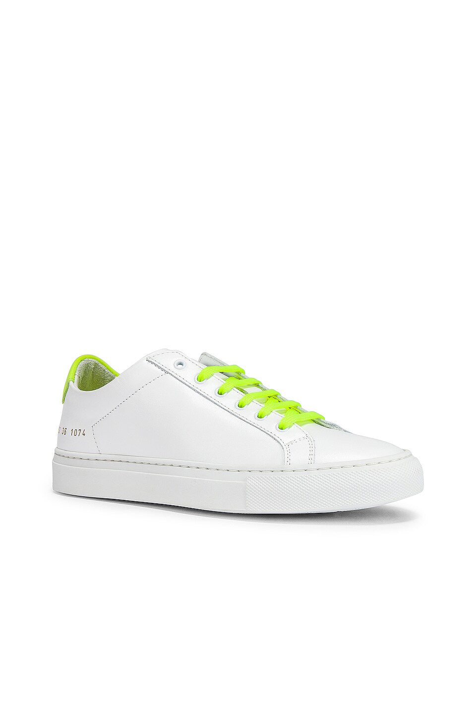 Woman by Common Projects Fluro Low White & Yellow 3893-1074